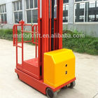 2700mm 3300mm Can Bus Technology Proportional controls Safety brackets Electric Aerial Order Picker