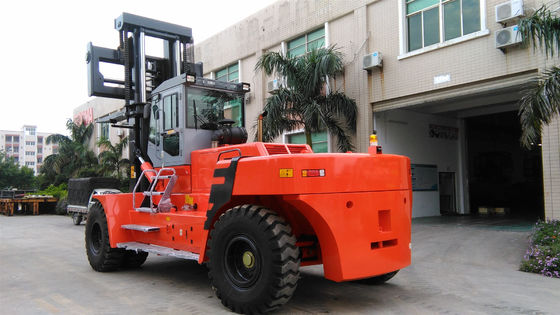 2 المرحلة / 3 Satge Mast Port Forklifts 40 طن مع 7260mm Turning Radius