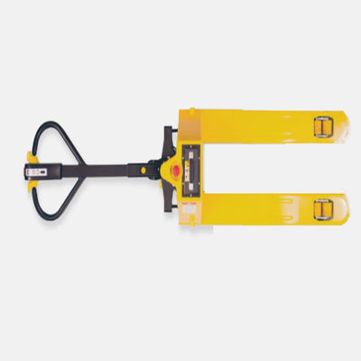 DC بمحركات البليت شاحنة مع طول شوكة 1220mm بو الاطارات الجهد 24V